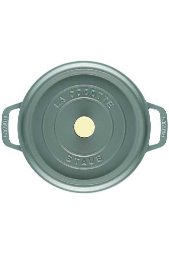 Staub La Cocotte braadpan 26cm eucalyptus