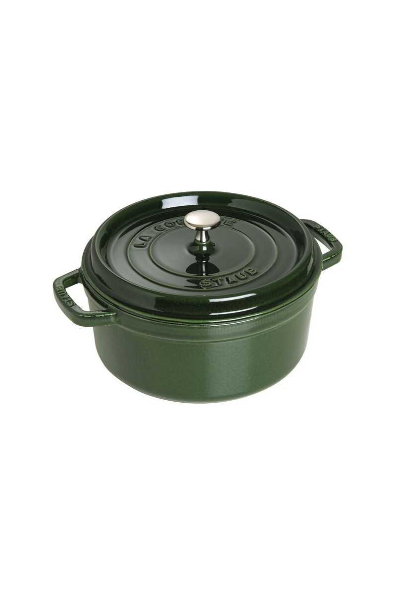 Staub Cocotte casserole 26cm round basil