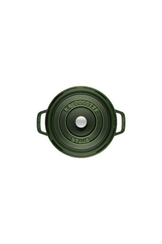 Staub Cocotte casserole 26cm round basil