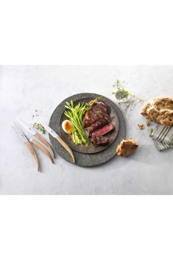 Zwilling Steakmessenset 4-delig steeneik