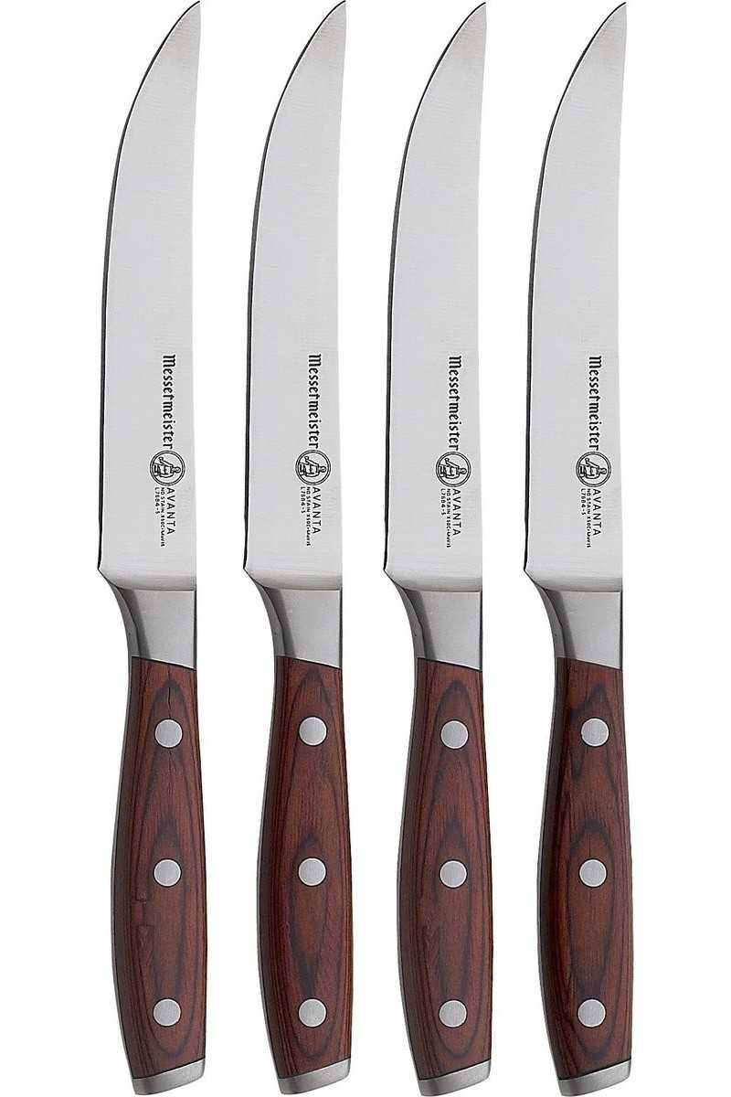 Messermeister Avanta Steakmessenset 4-delig Pakkahout Messermeister Avanta Steakmessenset 4-delig Pakkahout