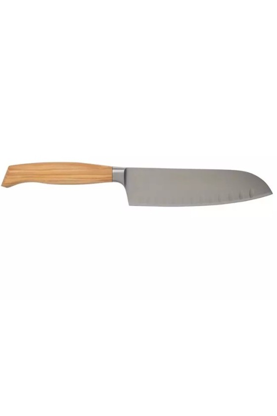 Messermeister Oliva Luxe 16cm Santoku with dimples