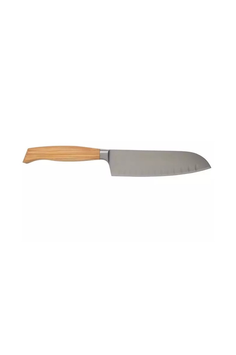 Messermeister Oliva Luxe 16cm Santoku with dimples