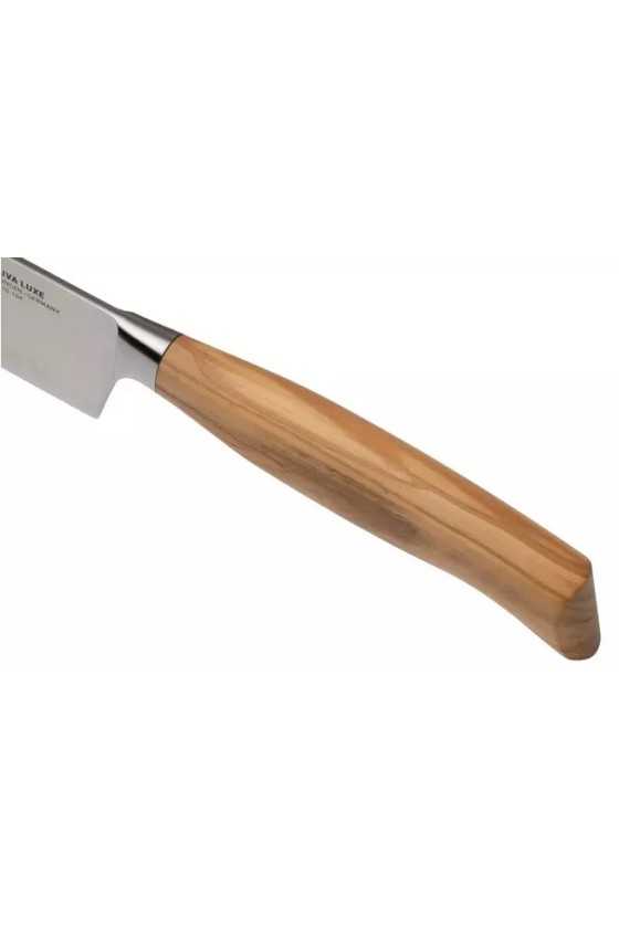 Messermeister Oliva Luxe 16cm Santoku with dimples