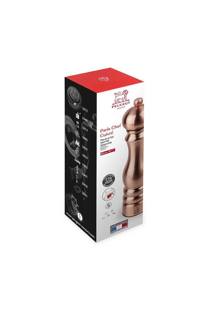 Peugeot Paris Chef u'Select 22cm Salt Mill Copper Inox