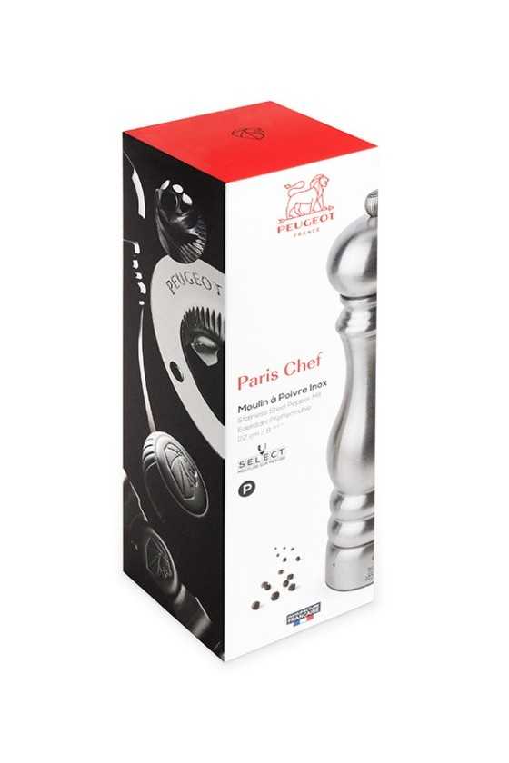 Peugeot Paris Chef u'Select 22cm Pepermolen RVS Inox