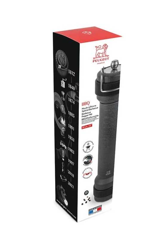 Peugeot BBQ special wooden pepper mill 30cm graphite