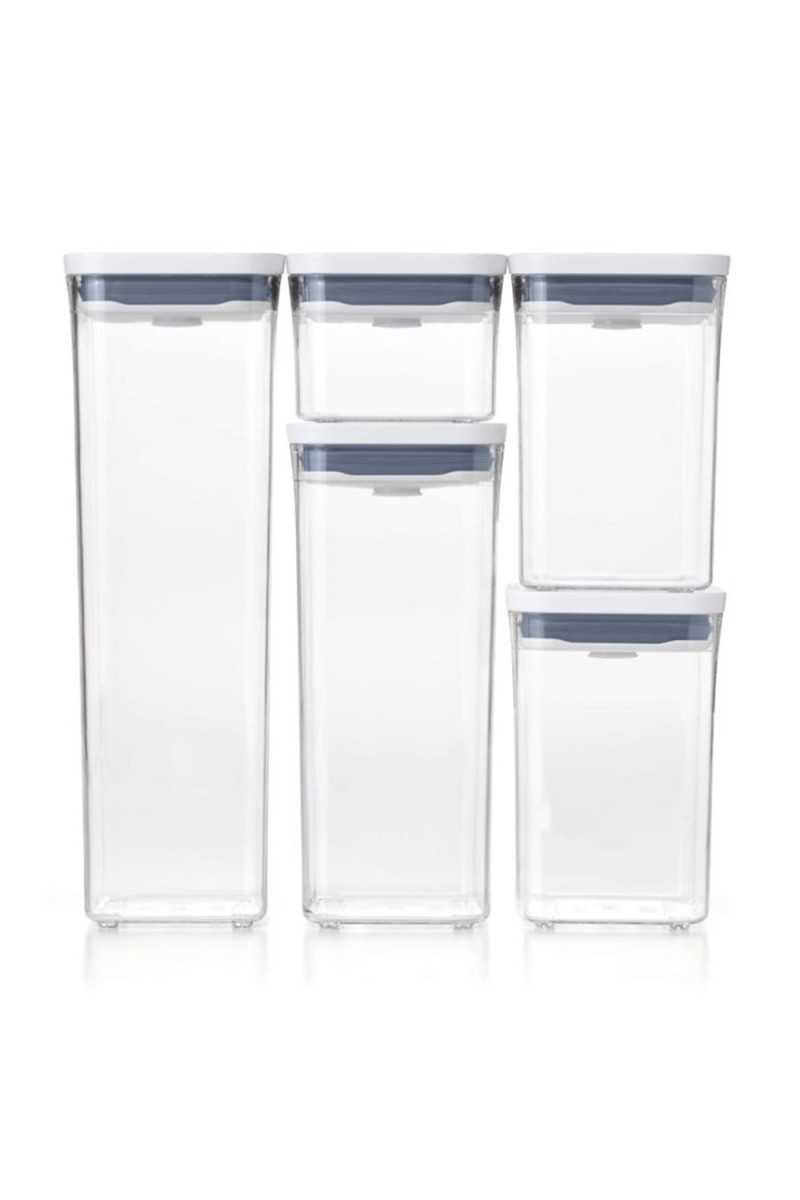 OXO Pop container 2.0 voordeelset 5-delig OXO Pop container 2.0 voordeelset 5-delig