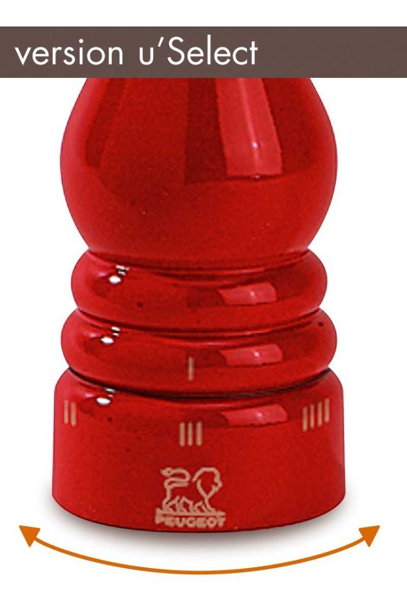 Zoutmolen Peugeot Paris Laqué donker rood