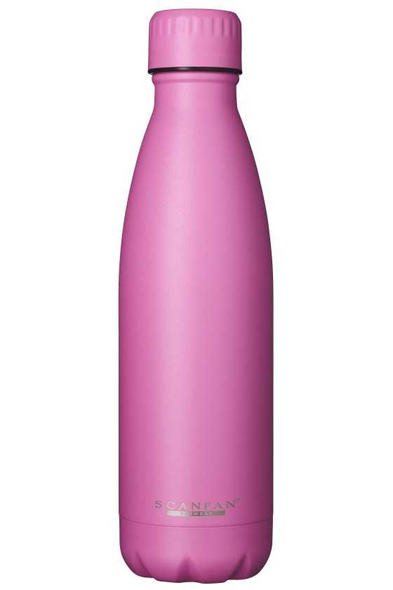 SCANPAN TO GO thermo bottle 500ml Pink Cosmos