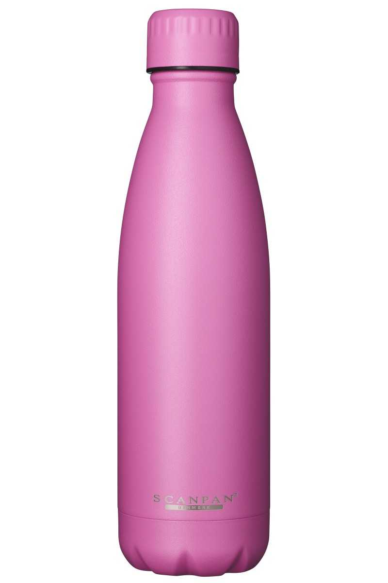 SCANPAN TO GO thermo fles 500ml Pink Cosmos