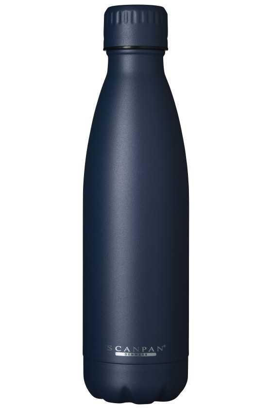 SCANPAN TO GO thermo fles 500ml Oxford Blue