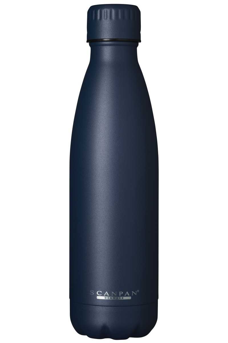 SCANPAN TO GO thermo fles 500ml Oxford Blue