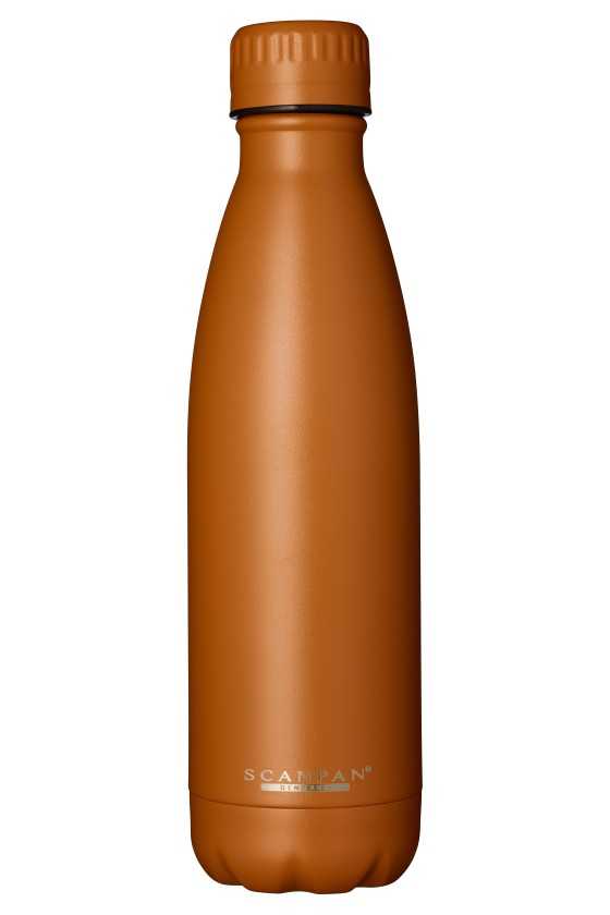 SCANPAN TO GO thermo fles 500ml Burnt Orange