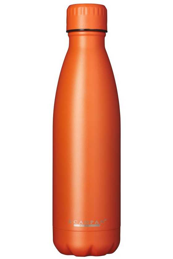SCANPAN TO GO thermo fles 500ml Orange