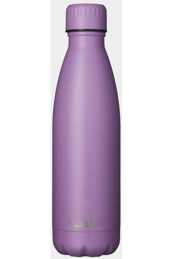 SCANPAN TO GO thermo bottle 500ml Deep Lilac