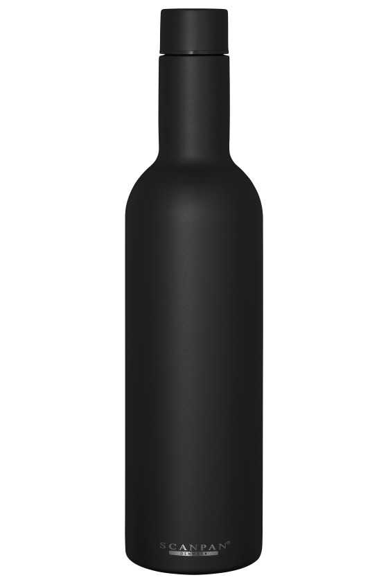 SCANPAN TO GO Wine Bottle 750ml Black