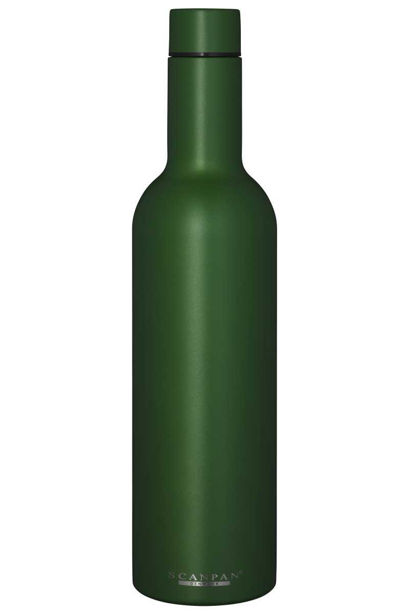 SCANPAN TO GO Wine Bottle 750ml Forest Green