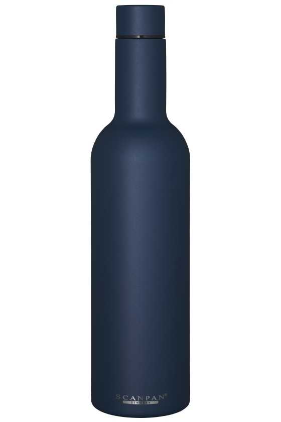 SCANPAN TO GO Wine Bottle 750ml Oxford Blue