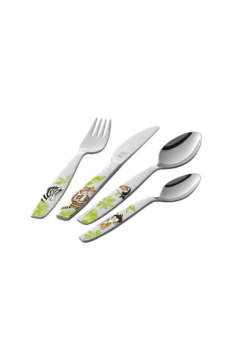 Zwilling Jungle Children's Cutlery Set, 4-piece Zwilling Jungle Children's Cutlery Set, 4-piece