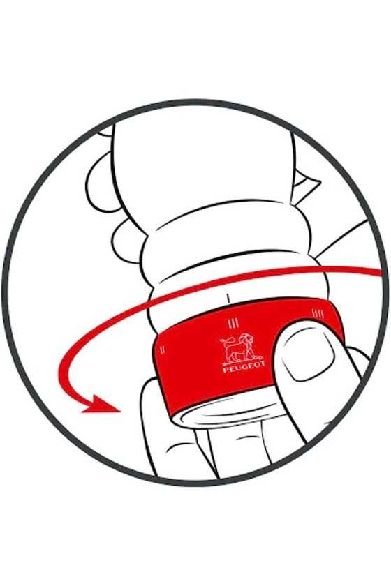 Peugeot Paris U'Select 22cm Zoutmolen Satijnzwart hout