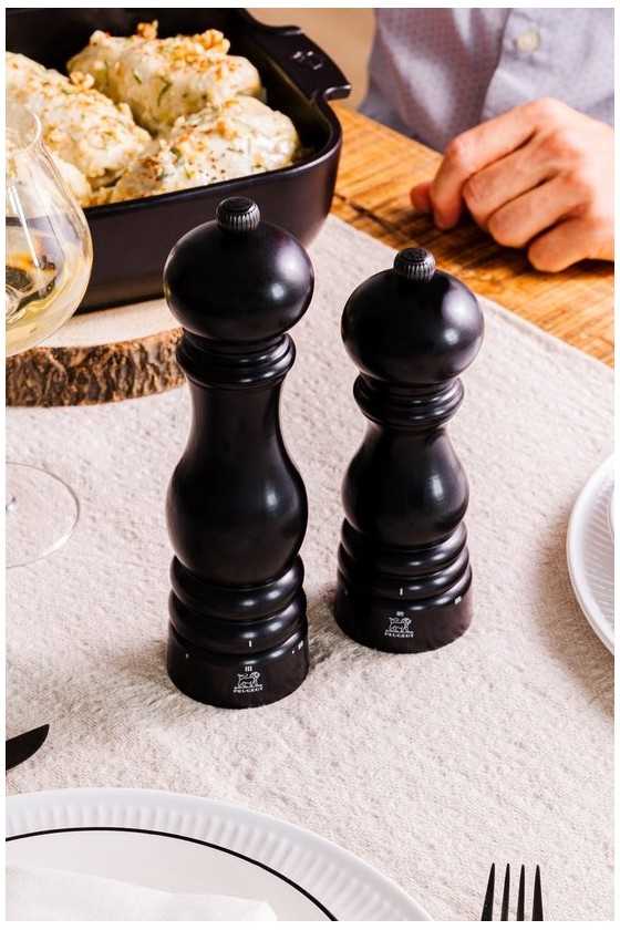 Peugeot Paris U'Select 18cm Salt Mill Satin Black Wood