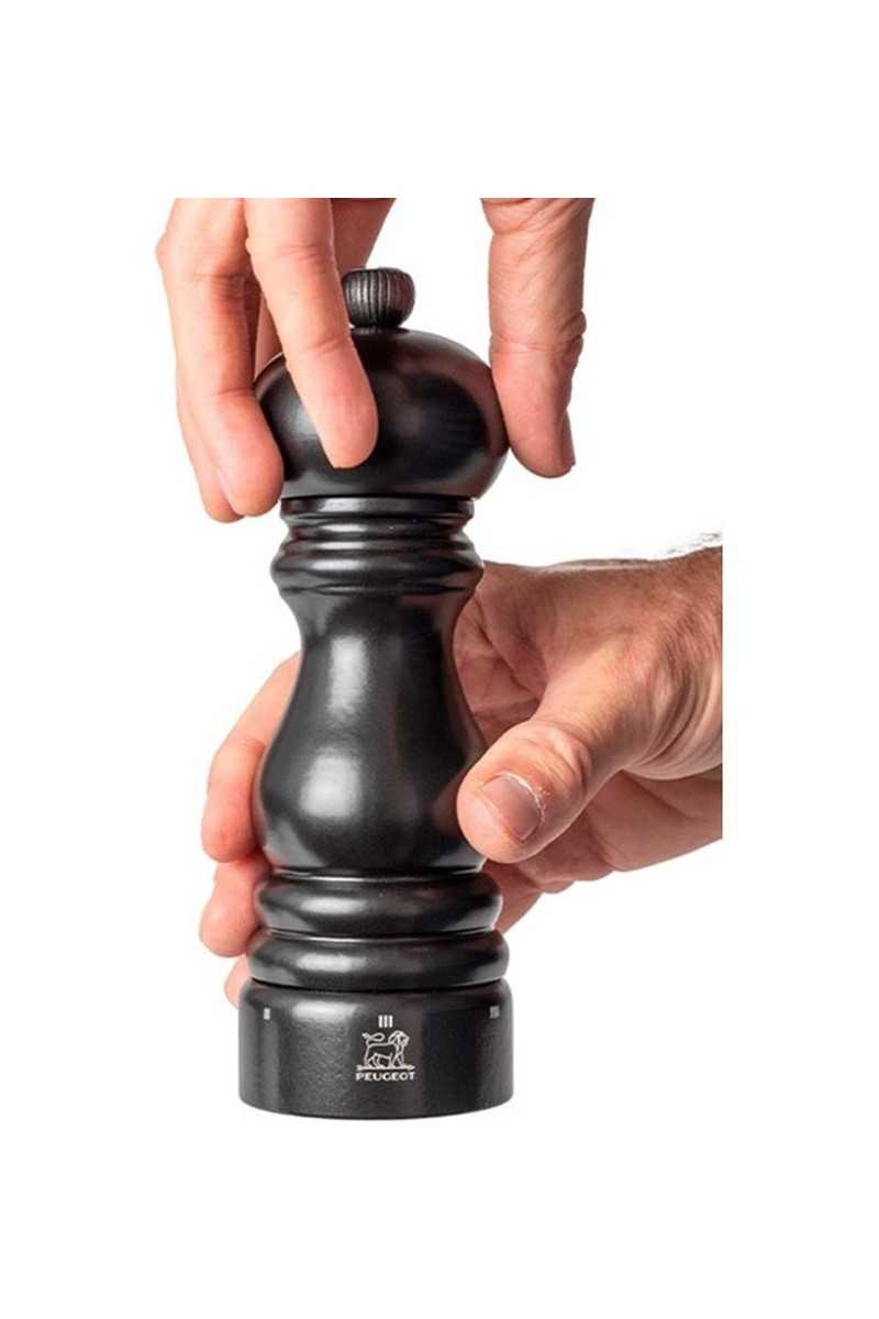 Peugeot Paris U'Select 18cm Pepper Mill Satin Black Wood