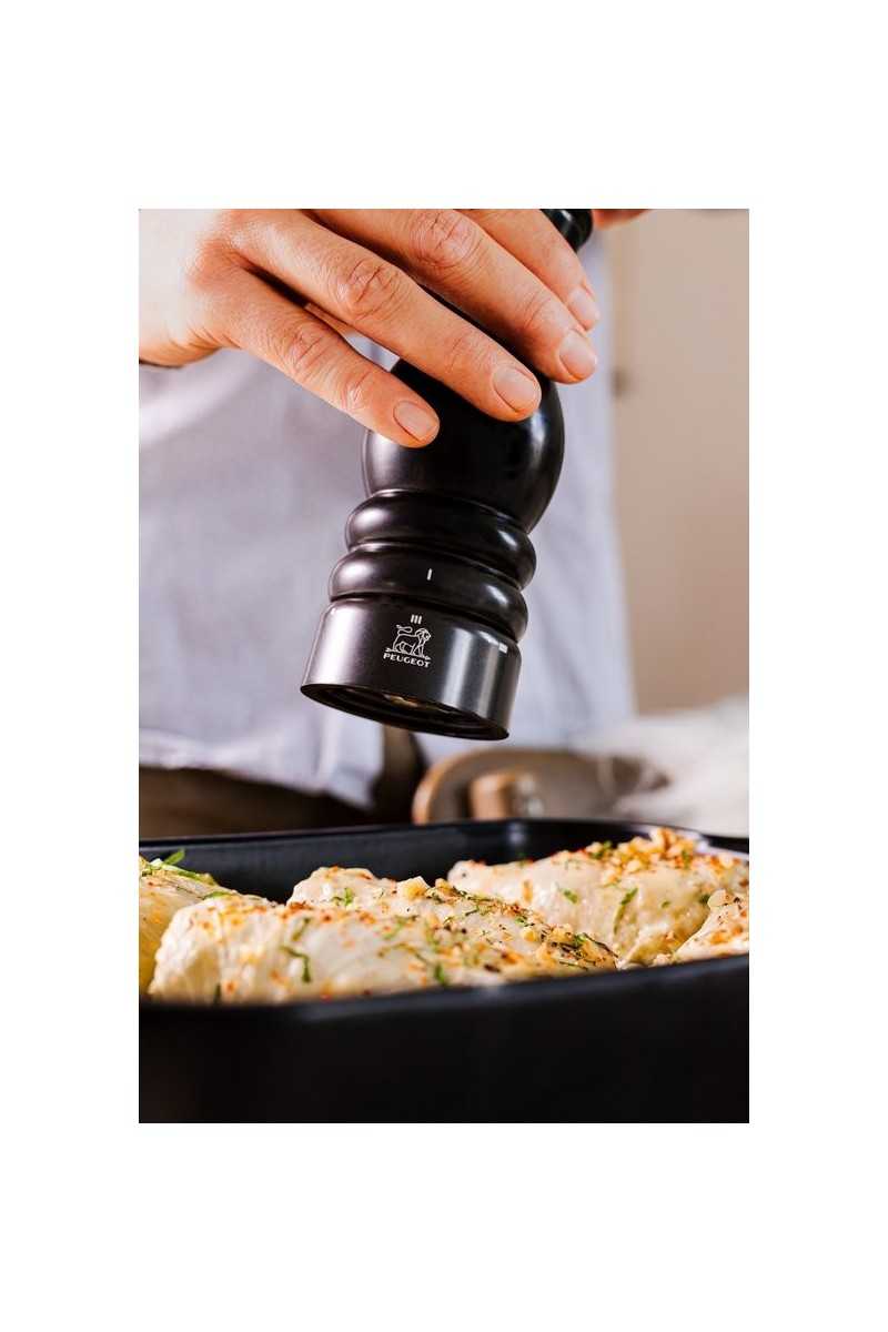 Peugeot Paris U'Select 18cm Pepper Mill Satin Black Wood