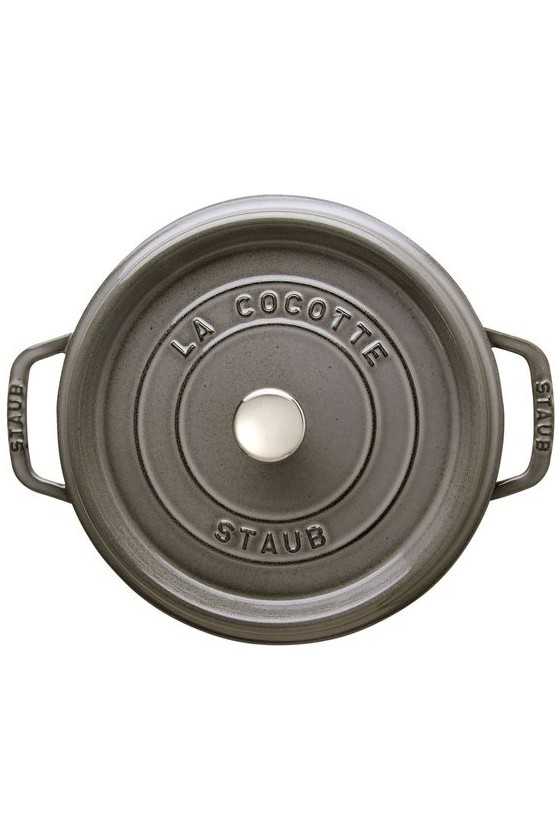 Staub La Mer 26cm-zeeblauw geëmailleerde gietijzeren braadpan