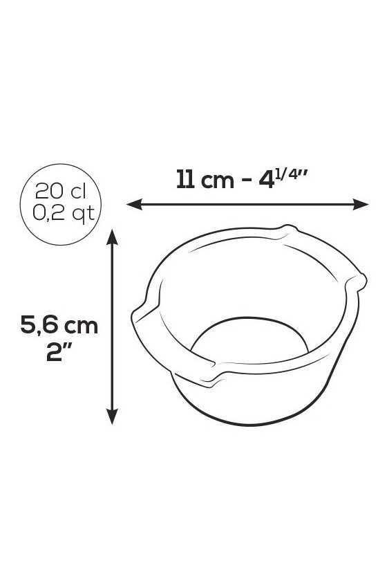 Peugeot Appolia Duo Bowls 200ml Slate | Cooking and Living