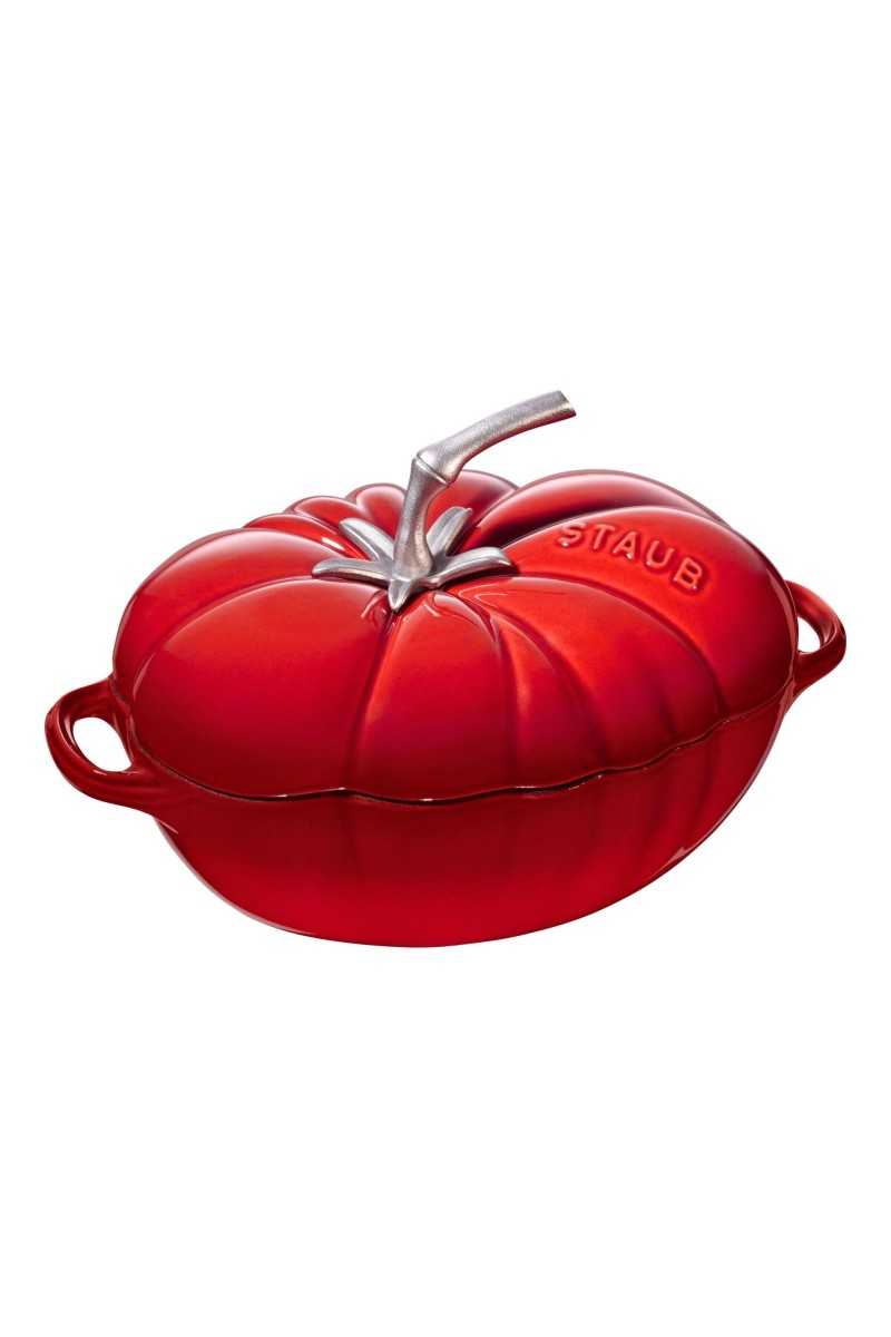 Staub La Cocotte Tomaat 25 cm Kersenrood Staub La Cocotte Tomaat 25 cm Kersenrood