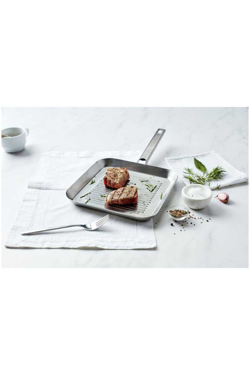 Rvs Grillpan Demeyere Specialties 3 24x24 - Bestel Online