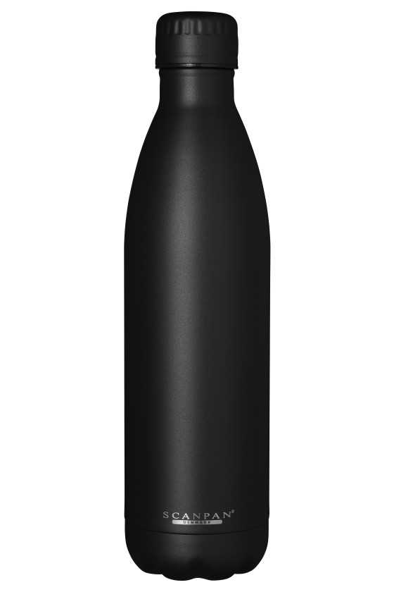 SCANPAN TO GO thermo bottle 750ml Black