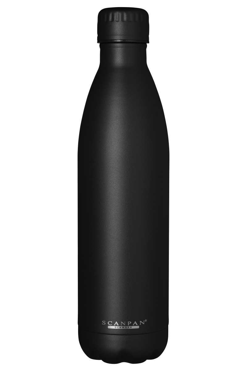 SCANPAN TO GO thermo bottle 750ml Black