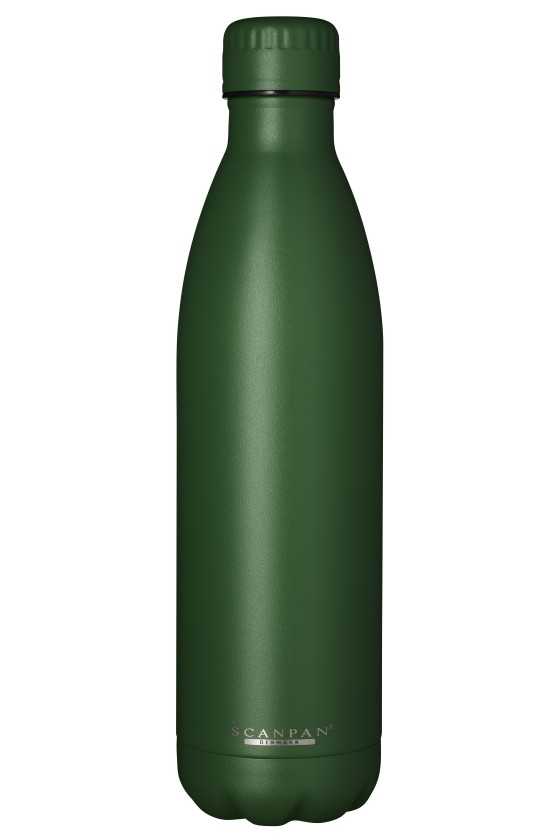 SCANPAN TO GO thermo bottle 750ml Forst Green