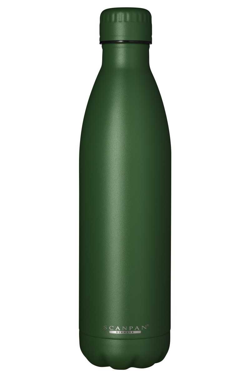 SCANPAN TO GO thermo bottle 750ml Forst Green