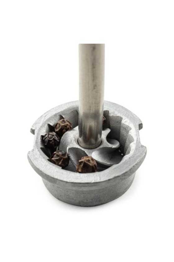 Peugeot Checkmate 25cm zoutmolen mat zwart hout