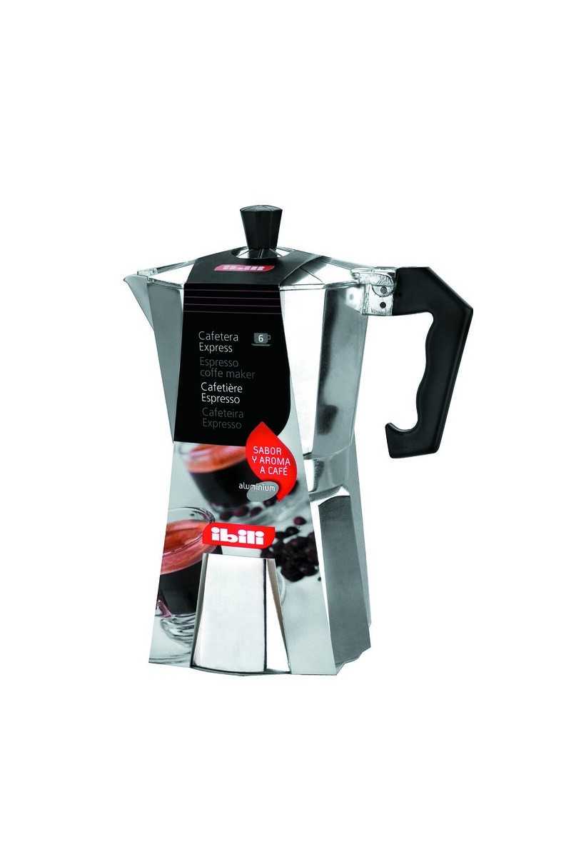 Ibili Espressomaker 'Inductie', 6 kops