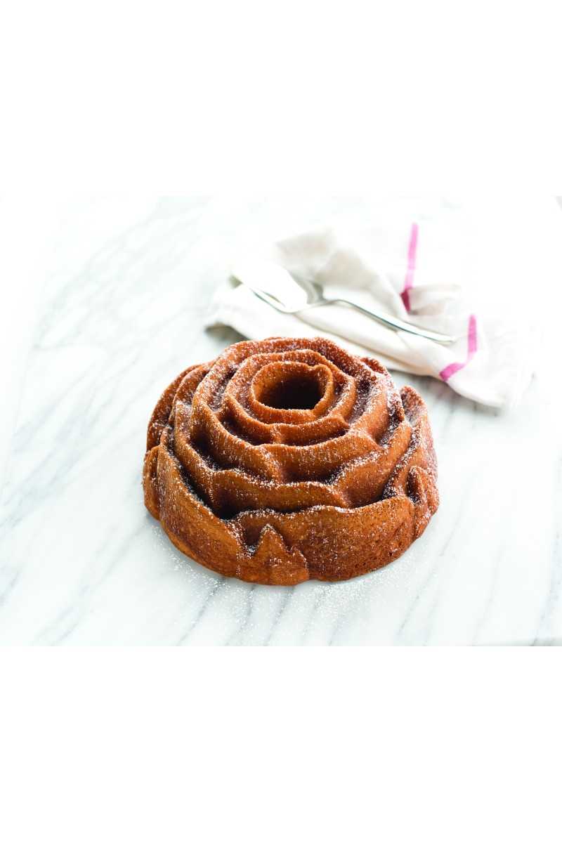 Nordic Ware Toffee Rose bundt