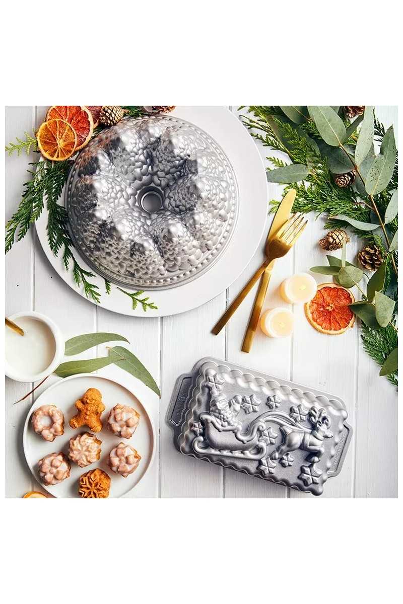 Nordic Ware Silver New Pine Forest Bundt