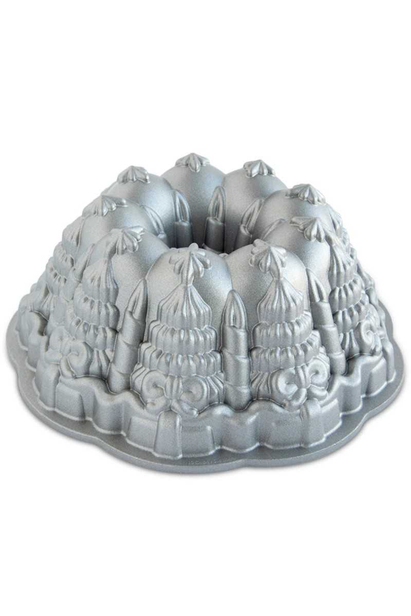 Nordic Ware Silver Very Merry bundt