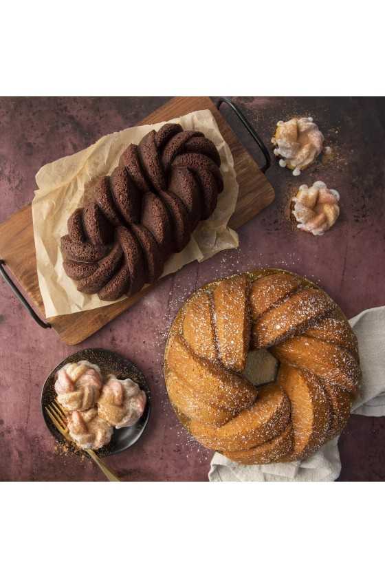 Nordic Ware Gold Braided loaf pan