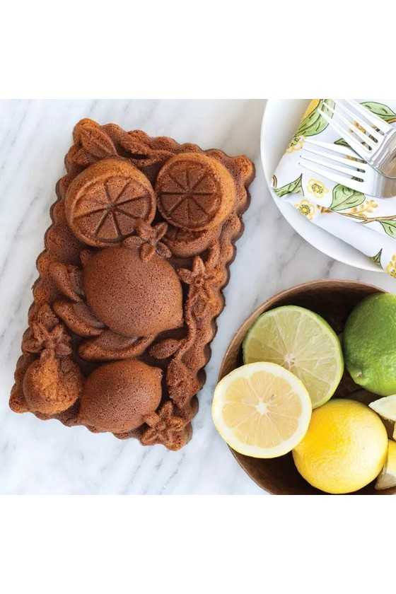 Nordic Ware Toffee Citrus Blossom loaf pan