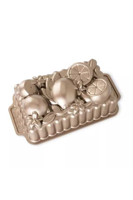 Nordic Ware Toffee Citrus Blossom loaf pan