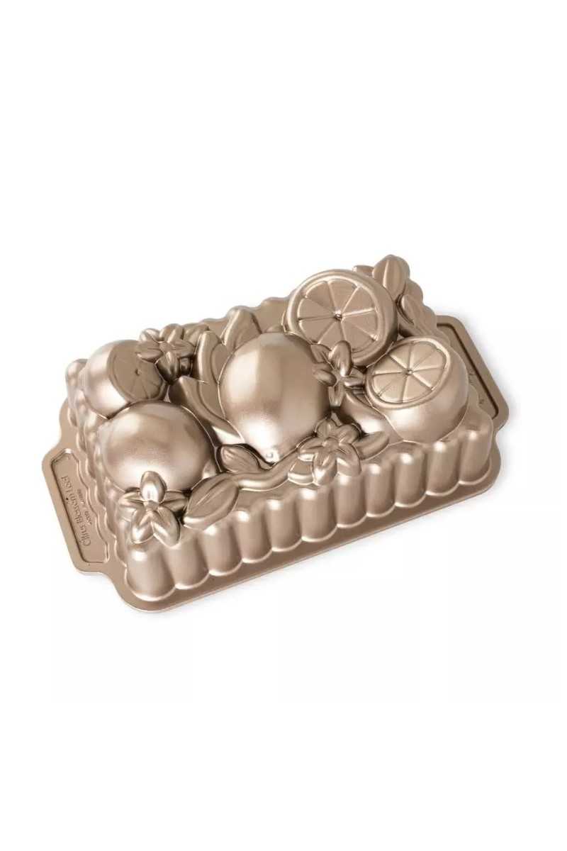 Nordic Ware Toffee Citrus Blossom loaf pan