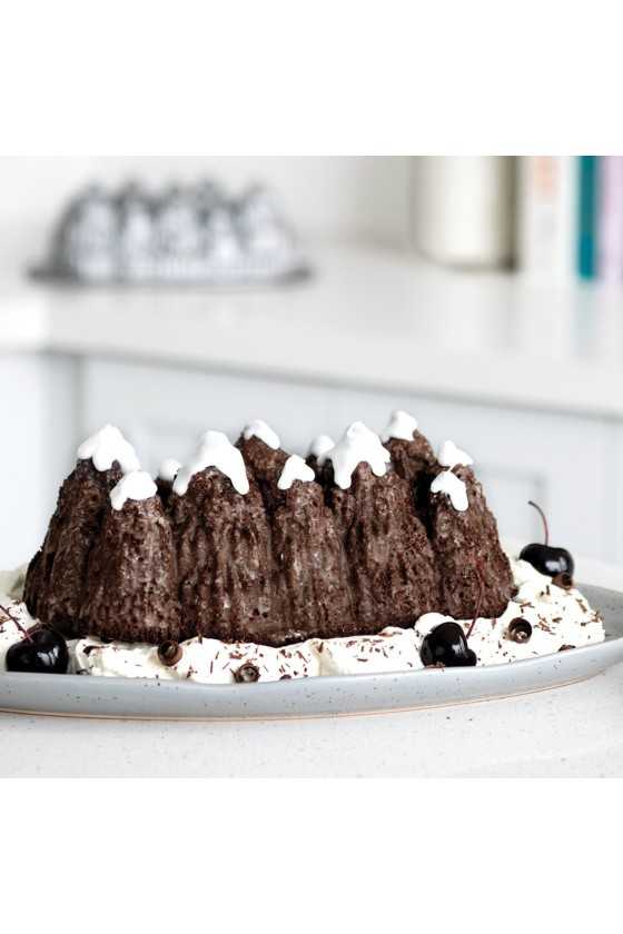 Nordic Ware Silver Alpine Forest loaf pan