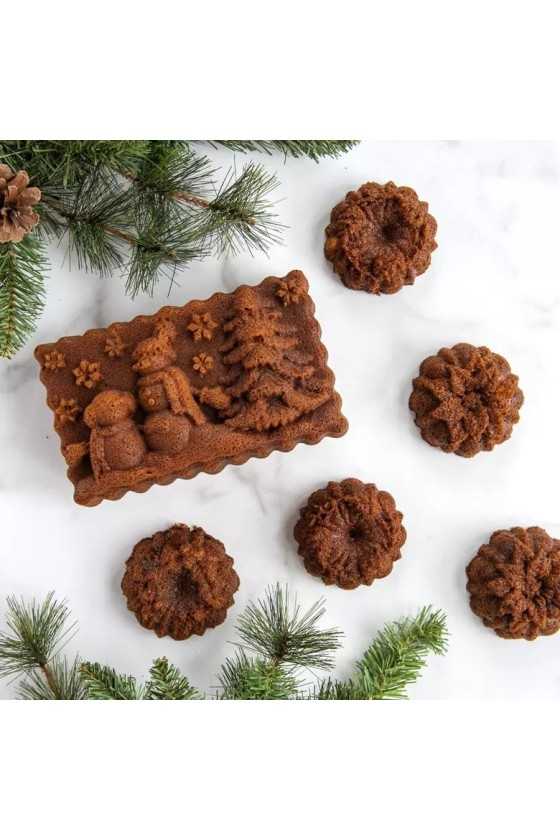 Nordic Ware Silver Winter Wonderland loaf pan