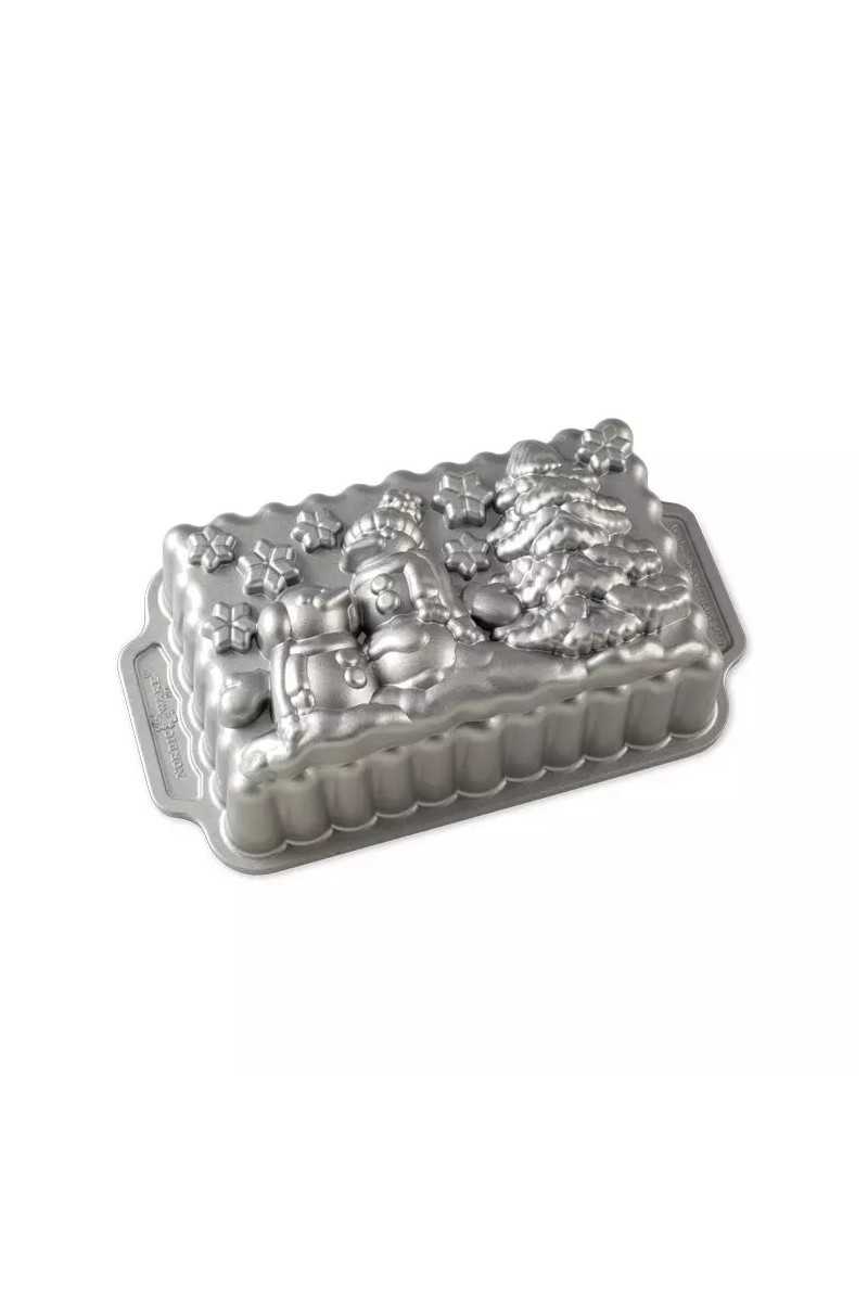 Nordic Ware Silver Winter Wonderland loaf pan