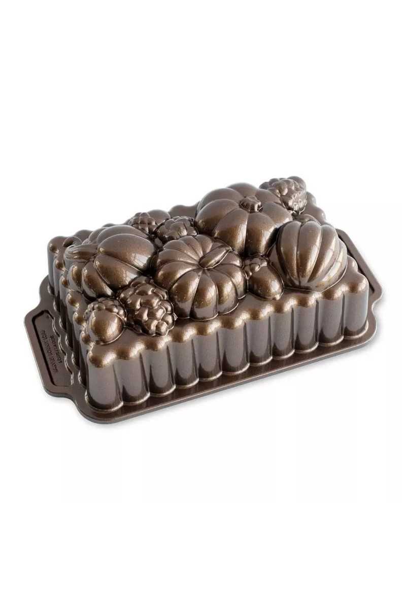 Nordic Ware Bronze Harvest Bounty loaf pan
