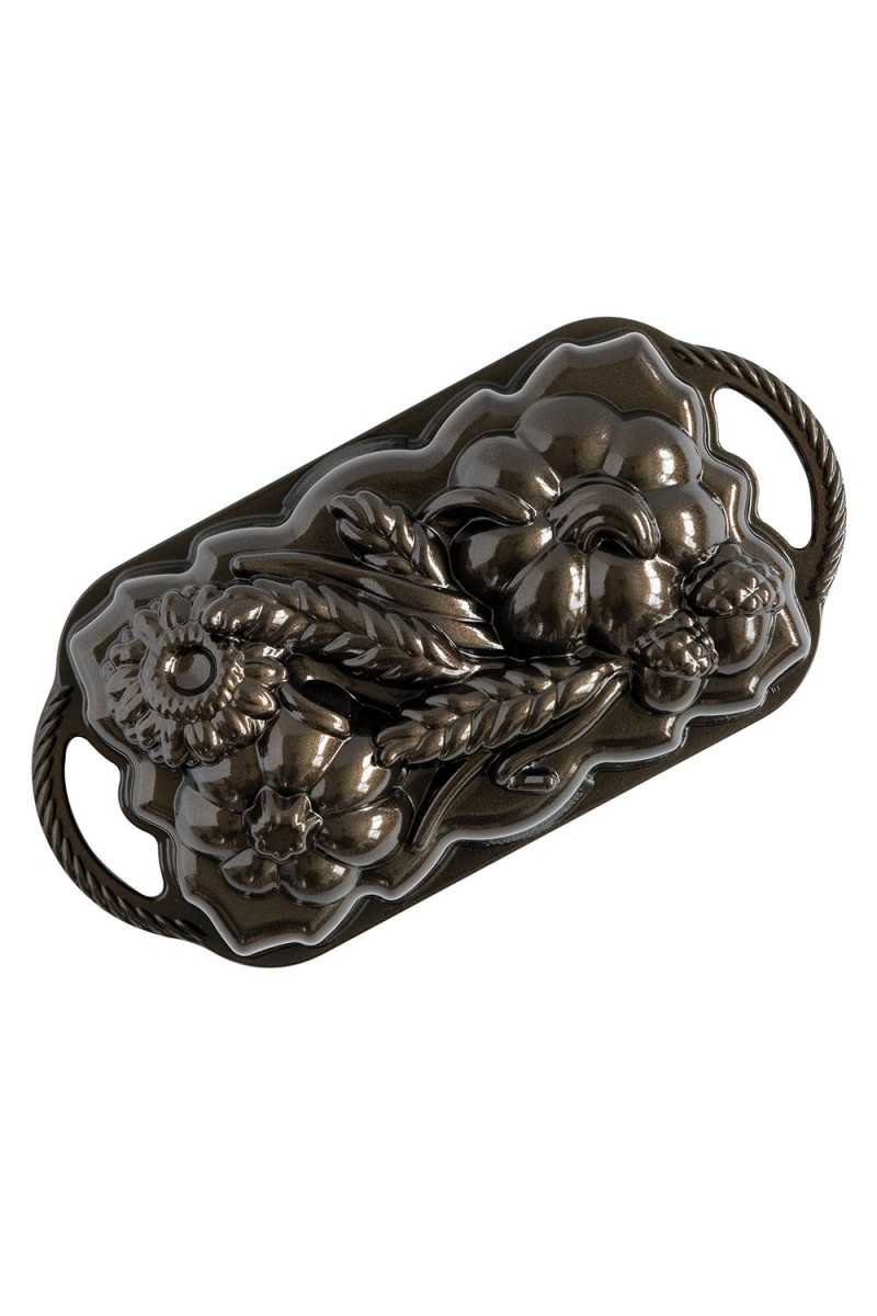 Nordic Ware Bronze Sunflower & Pumpkin loaf pan
